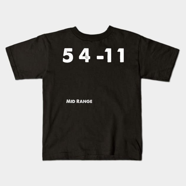 Disc Golf Flight Numbers #2 Kids T-Shirt by Eyewreck